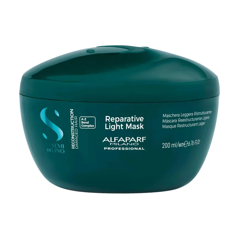 Alfaparf Milano SEMI DI LINO RECONSTRUCTION mascarilla restructurante ligera 200 ml