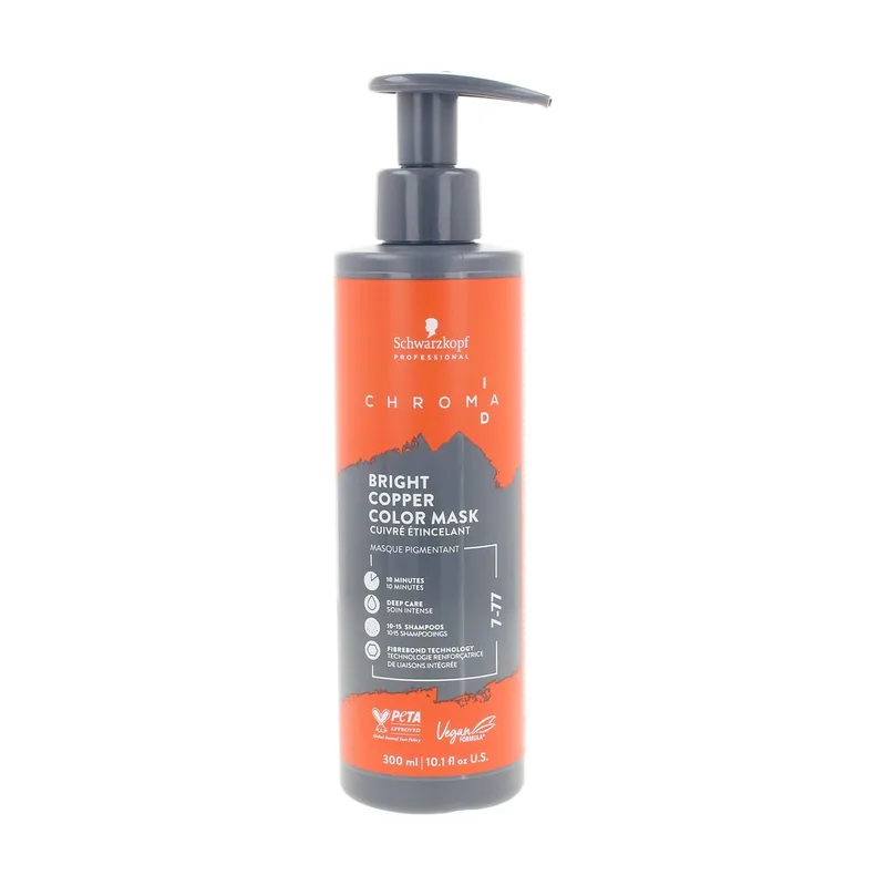Schwarzkopf CHROMA ID bonding mask #7-77-Cobrizo Brillante