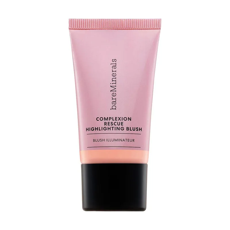 Bare Minerals COMPLEXION RESCUE HIGHLIGHTING BLUSH colorete iluminador en gel-crema #Peach Glow
