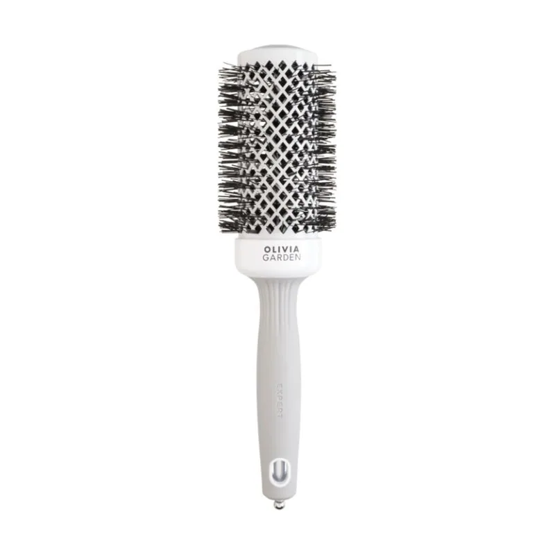 Olivia Garden EXPERT Blowout "SHINE" White&Grey #45 mm