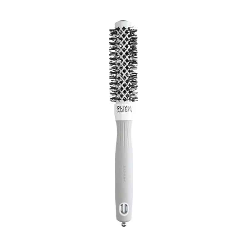 Olivia Garden EXPERT Blowout "SHINE" White&Grey #20 mm