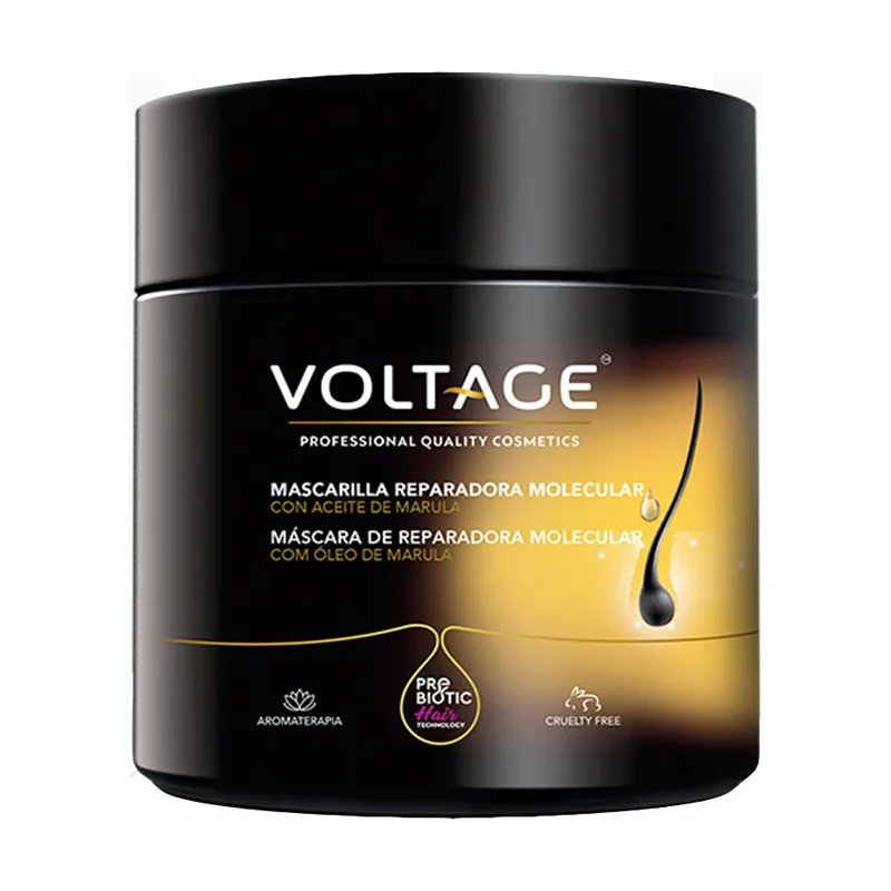 Voltage Cosmetics PREBIOTIC HAIR TECHNOLOGY mascarila reparadora con aceite de marula 500 ml