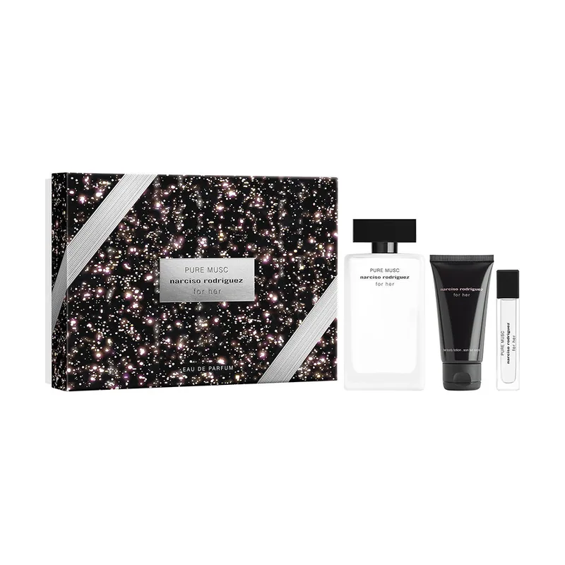 Narciso Rodriguez FOR HER Pure Musc Estuche 3 pz
