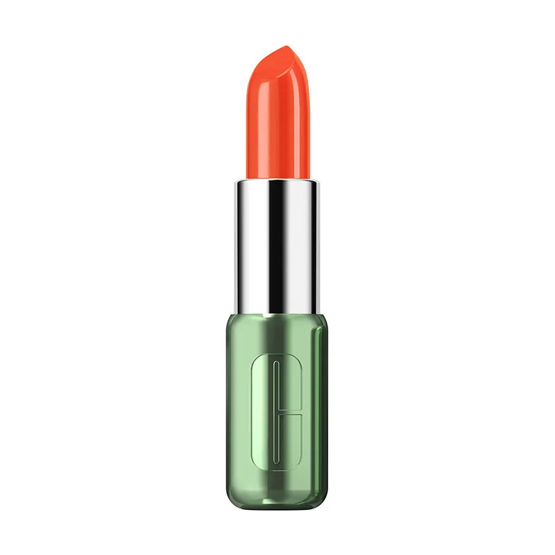 Clinique POP LONGWEAR SHINE barra de labios #Flame Pop