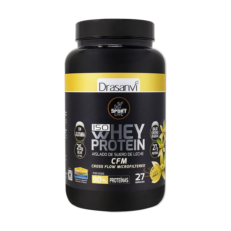 Drasanvi SPORT LIVE ISO WHEY PROTEIN aislado #Vainilla