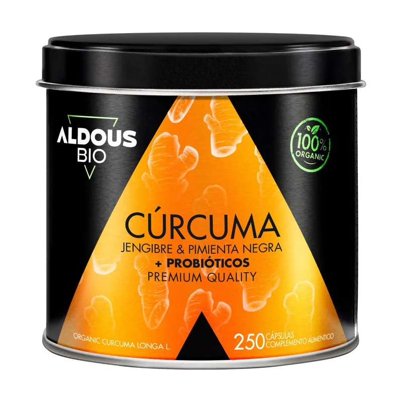 Aldous Bio Aldous Cúrcuma Ecológica con Probióticos