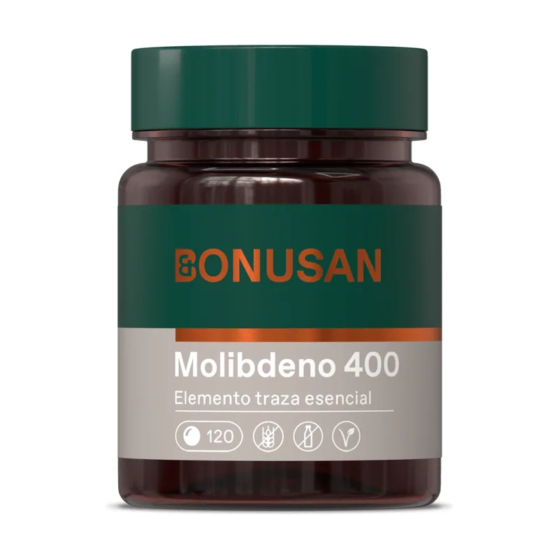Bonusan Molibdeno 400 Mcg 120 Tabletas