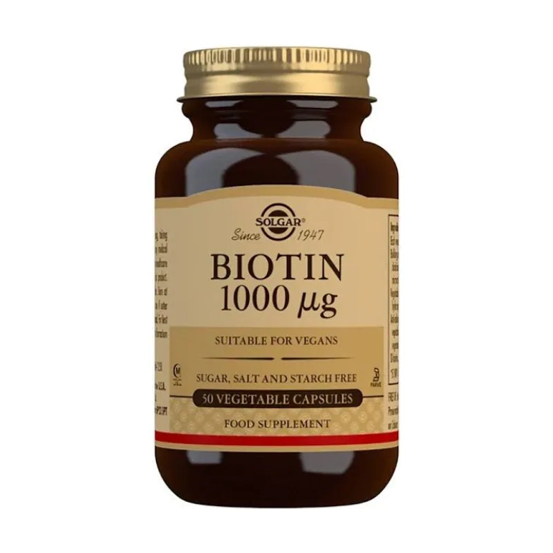 Solgar Biotina 1000 mcg 50 comprimidos