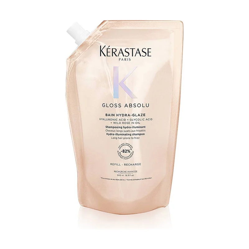 Kerastase GLOSS ABSOLU champú hidratante y iluminador recarga 500 ml
