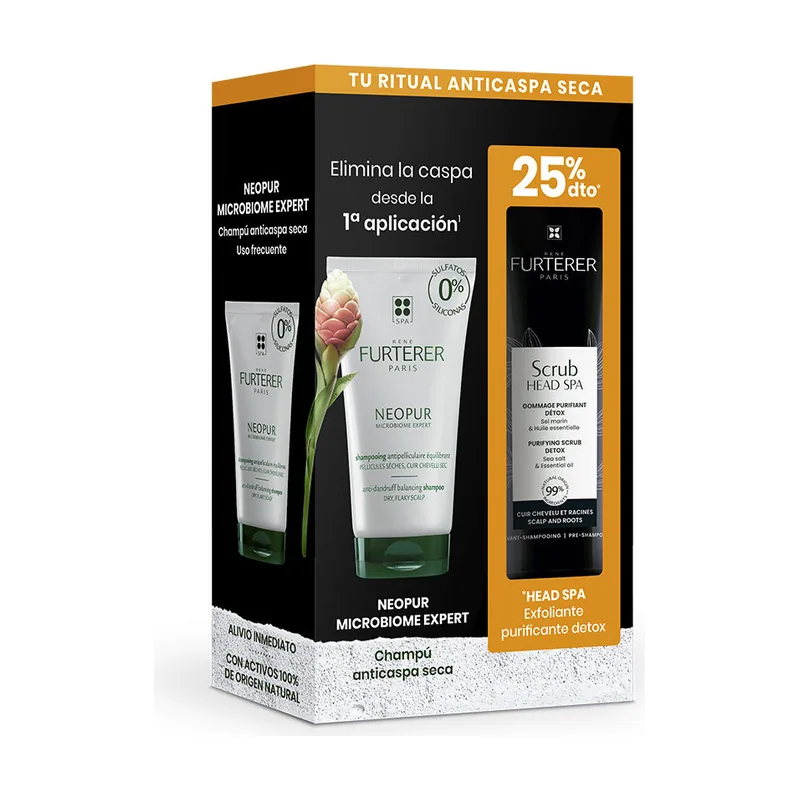 Rene Furterer Neopur Ritual Anticaspa Seca Estuche 2 pz