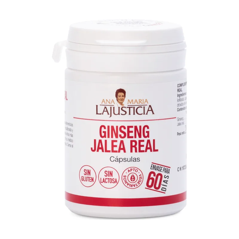 Ana María Lajusticia Ginseng Jalea Real 60 Cápsulas