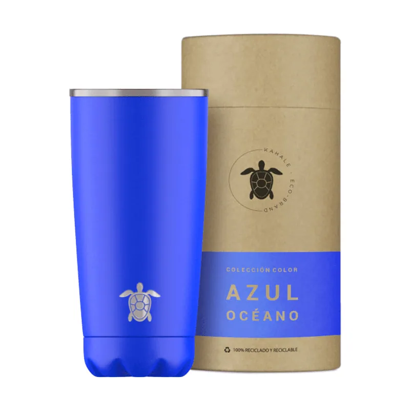 Kahale Coffe Cup Térmica Acero Inoxidable Azul Océano 500ml