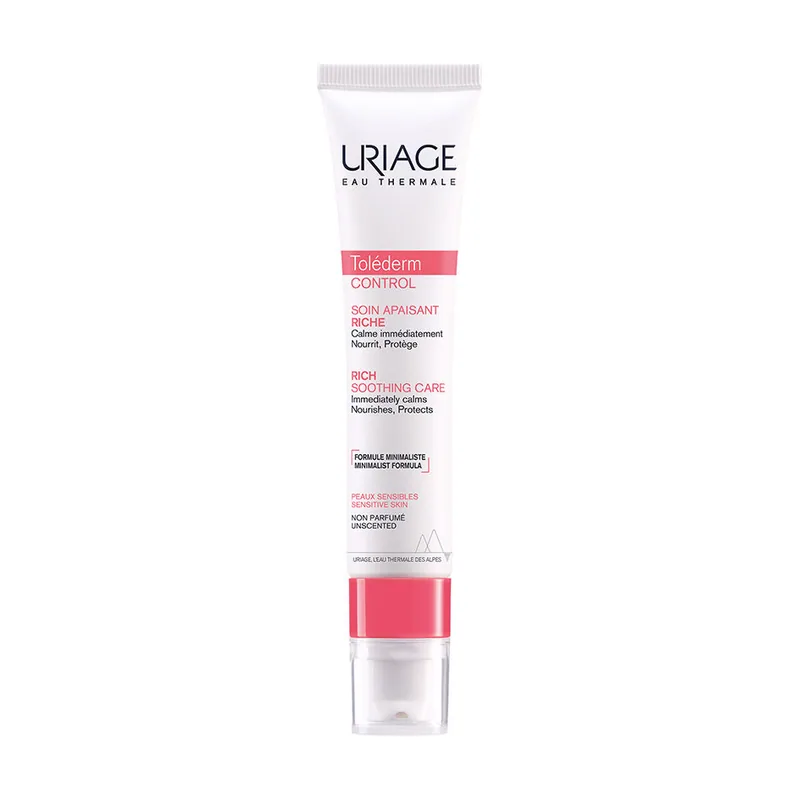 Uriage Tolederm Crema Rica Calmante Facial para Pieles Intolerantes