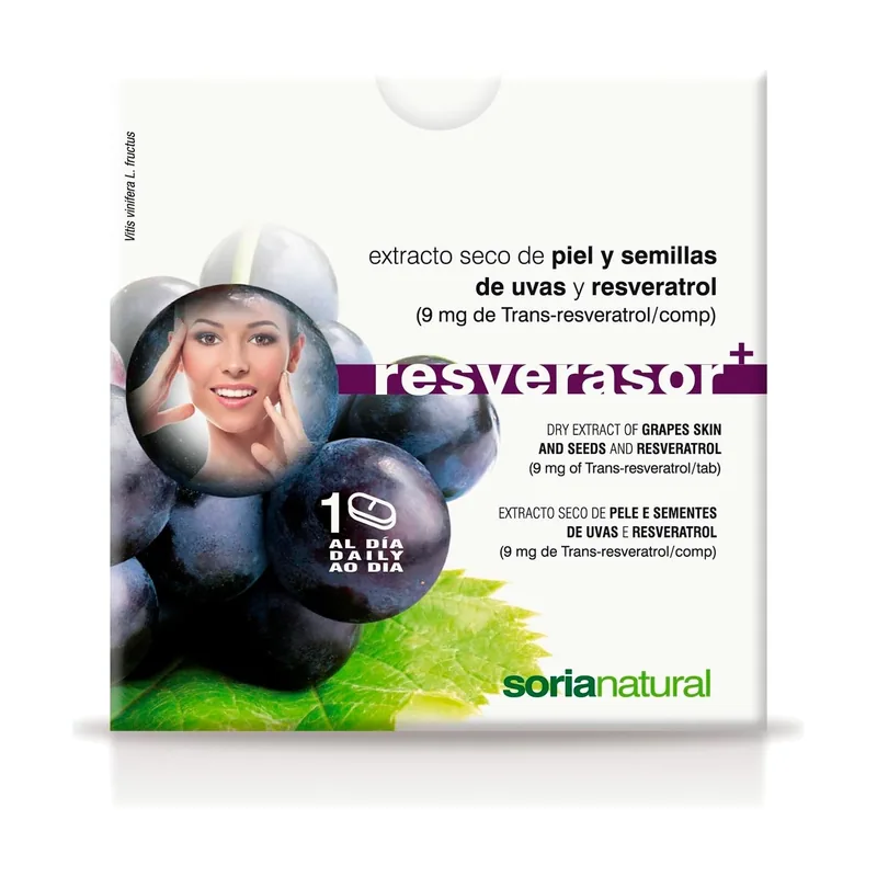 Soria Natural Resverasor Plus 134 Mg 28 Comprimidos
