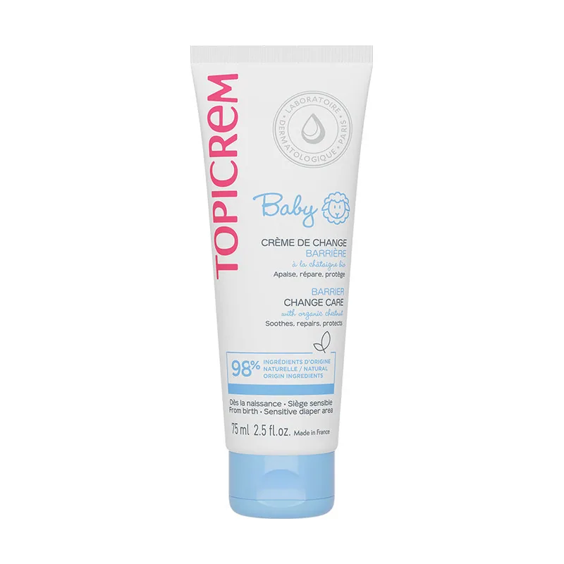 Topicrem BABY crema cambio pañal acción barrera 75 ml