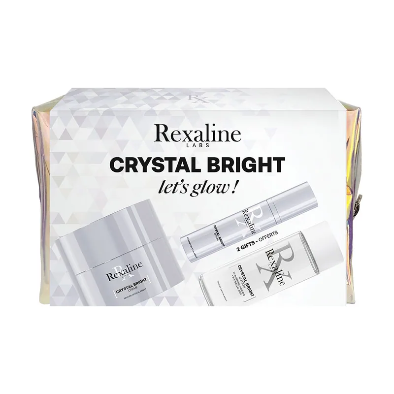 Rexaline Crystal Bright Crema Estuche 4 pz