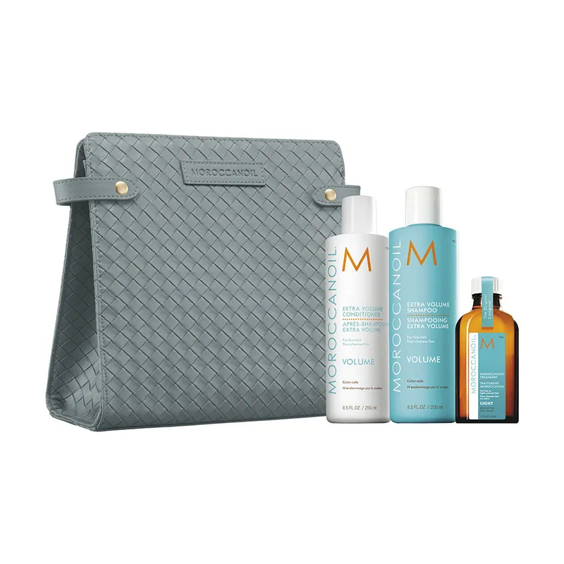 Moroccanoil Extra Volumen Champú Estuche 4 pz
