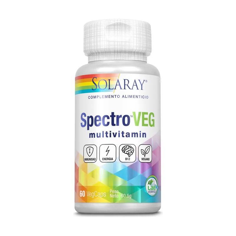 Solaray Spectro Multi Vitaminas Y Minerales 60 Vcaps