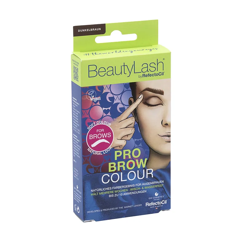 Refectocil BEAUTYLASH PRO BROW kit tinte cejas #Castaño