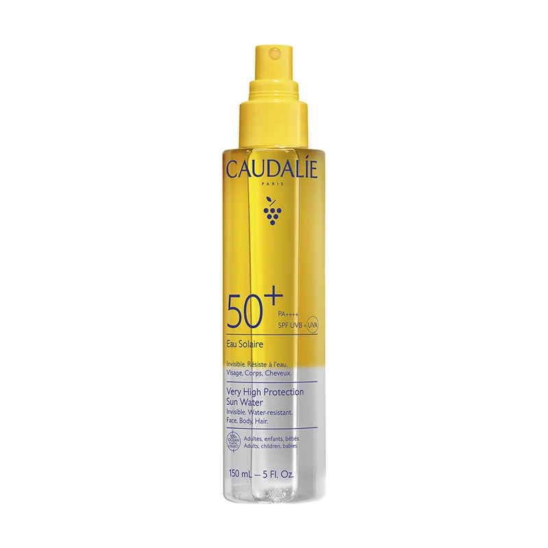 Caudalie VINOSUN agua de muy alta protección SPF50+ 150 ml