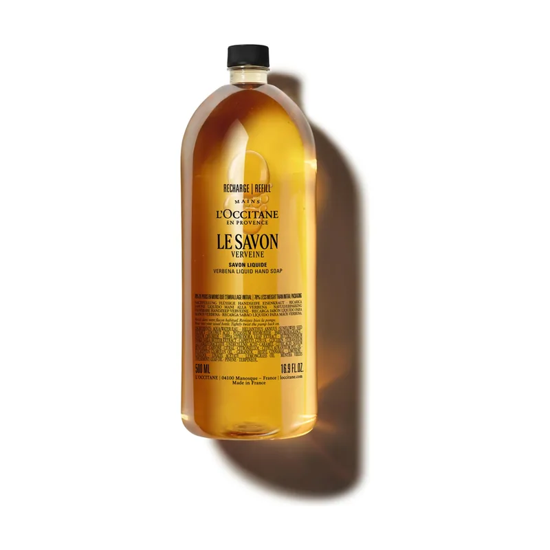 L'Occitane En Provence KARITÉ CONFORT jabón líquido verbena recarga 500 ml