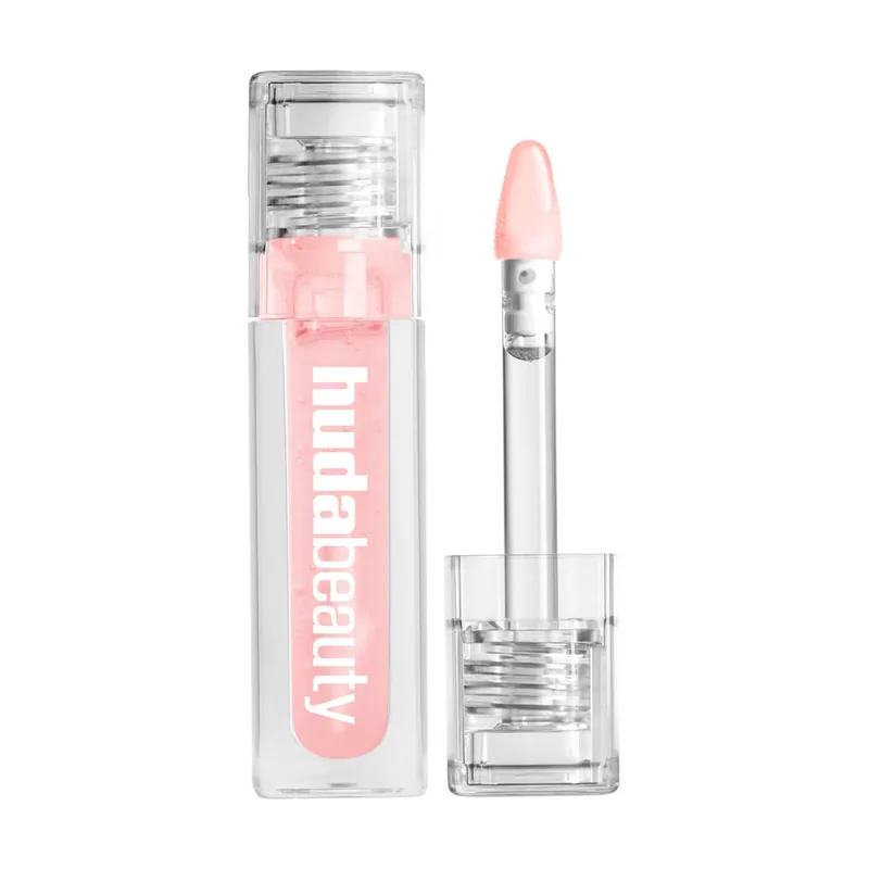 Huda Beauty FAUX FILLER JELLY OIL lip oil #Juicy Pink Lady