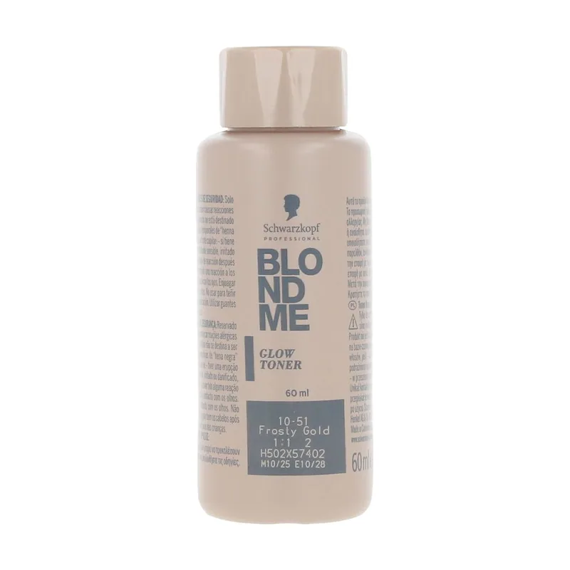 Schwarzkopf BLONDME matizador de brillo #Dorado Hielo 10-51