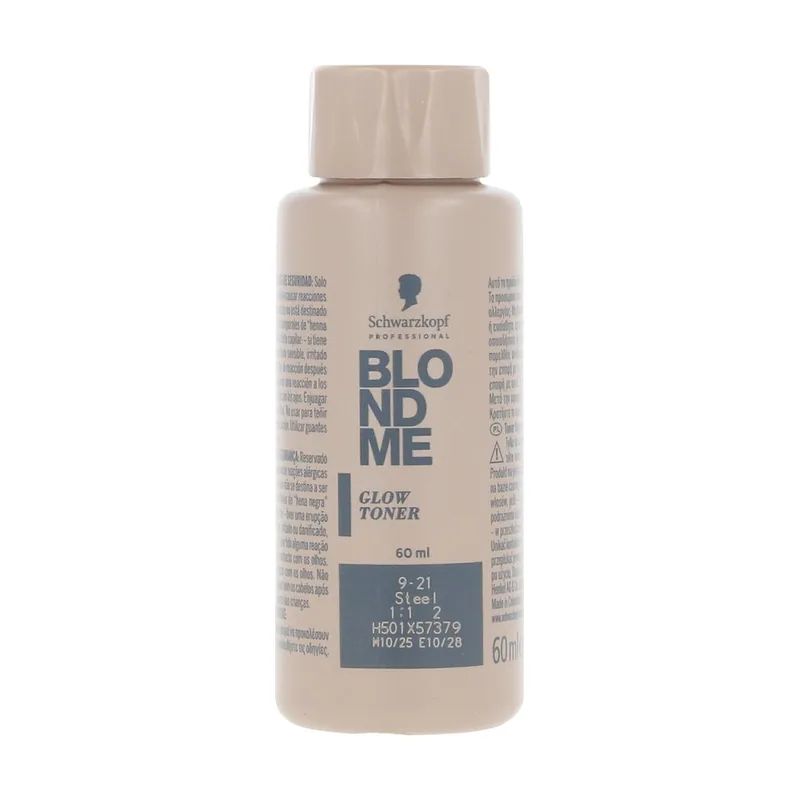 Schwarzkopf BLONDME matizador de brillo #Acero 9-21