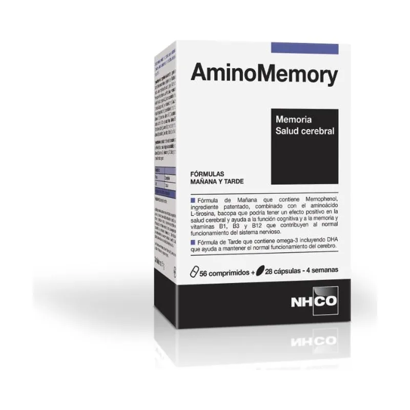 NHCO Nutrition AminoMemory 56 Comprimidos Mañana + 28 Cápsulas Tarde