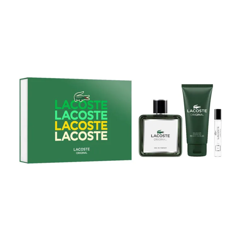 Lacoste Estuche 3 pz