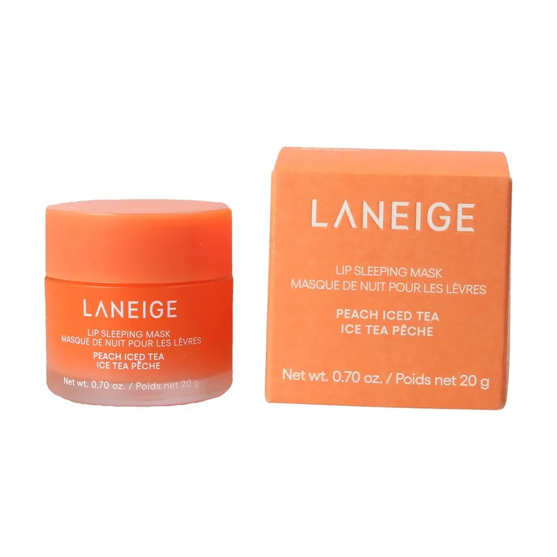 Laneige LIP SLEEPING MASK mascarilla de noche labios #Peach Ice Tee
