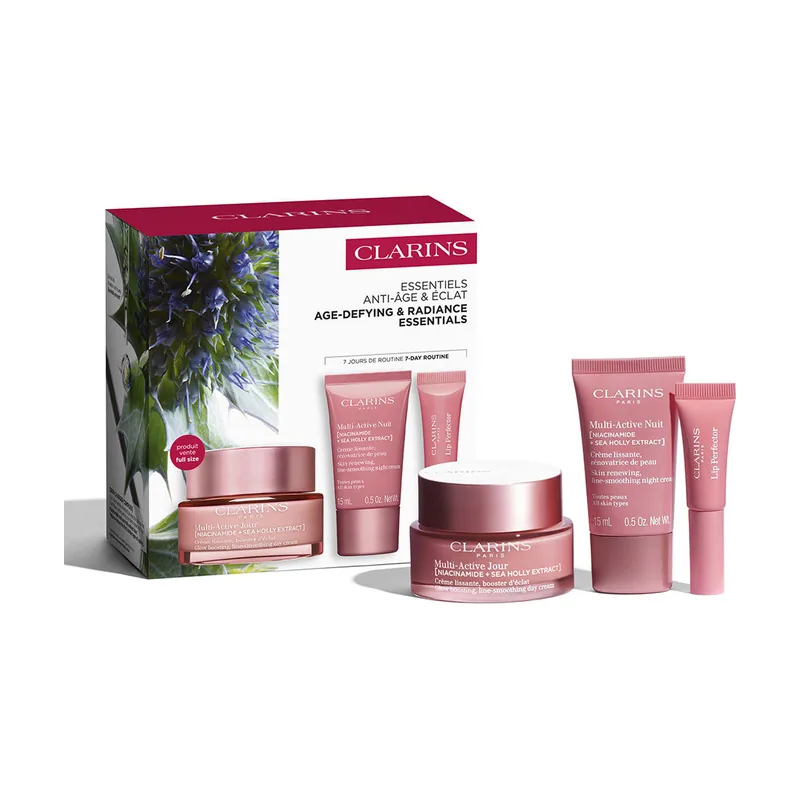 Clarins MULTI-ACTIVE Crema Todo Tipo DE Pieles Estuche 3 pz