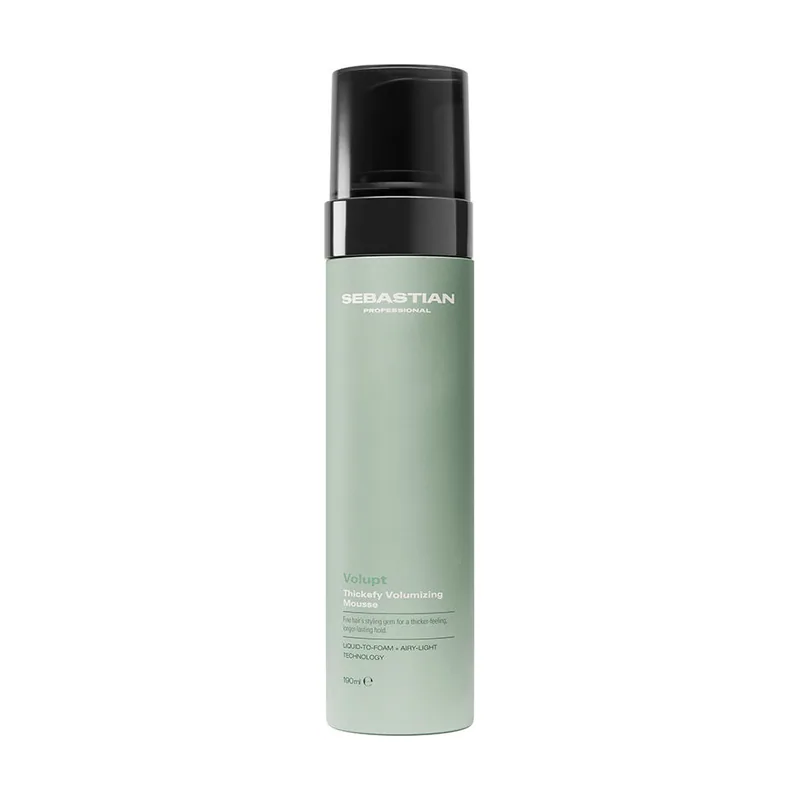 Sebastian Professionals VOLUPT thickefy espuma voluminizadora profesional cabello naturalmente grueso y voluminoso 190 ml