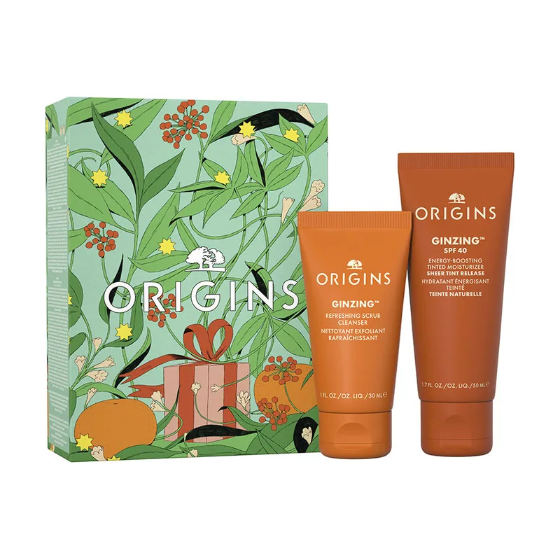 Ginzing Hidratante CON Energizante SPF40 Estuche 2 pz