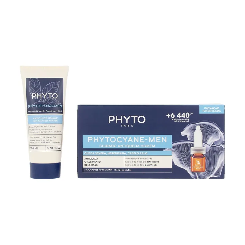 Phyto Phytocyane MEN Anticaída + Champú Estuche 2 pz