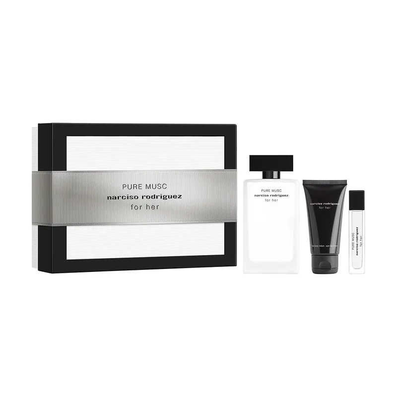Narciso Rodriguez FOR HER Pure Musc Estuche 3 pz