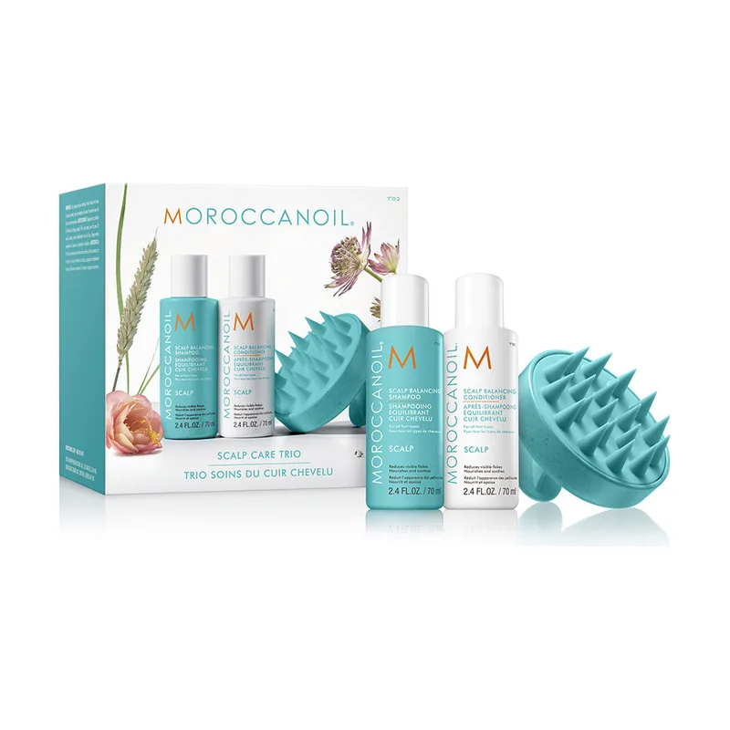 Moroccanoil Scalp Equilibrador DEL Cuero Cabelludo Estuche 3 pz