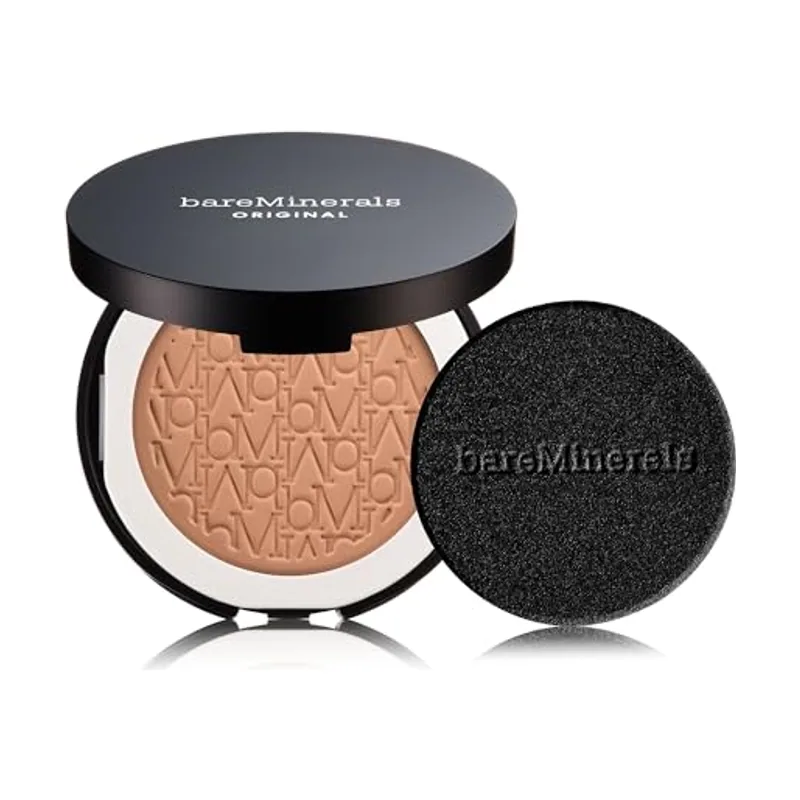 Bare Minerals base de maquillaje compacta mineral SPF15 #18-Medium Tan