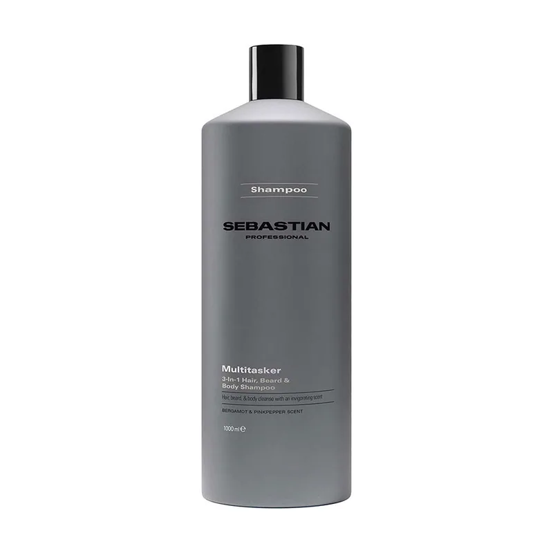 Sebastian Professionals MULTITASKER champú 3-en-1 para hombre cabello