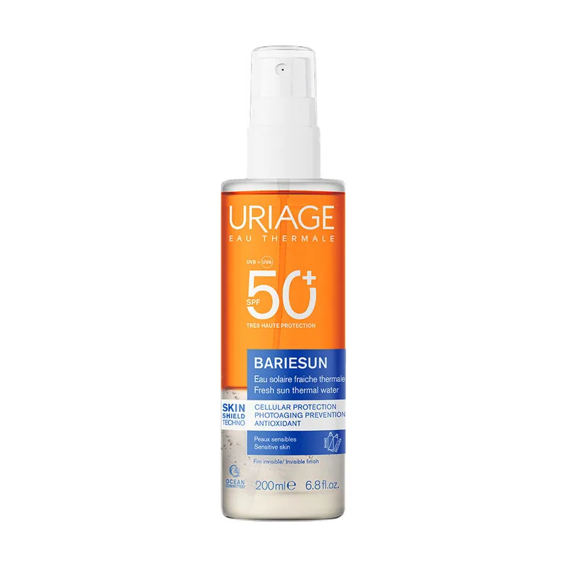 Uriage BARIÉSUN agua solar refrescante SPF50+ 200 ml