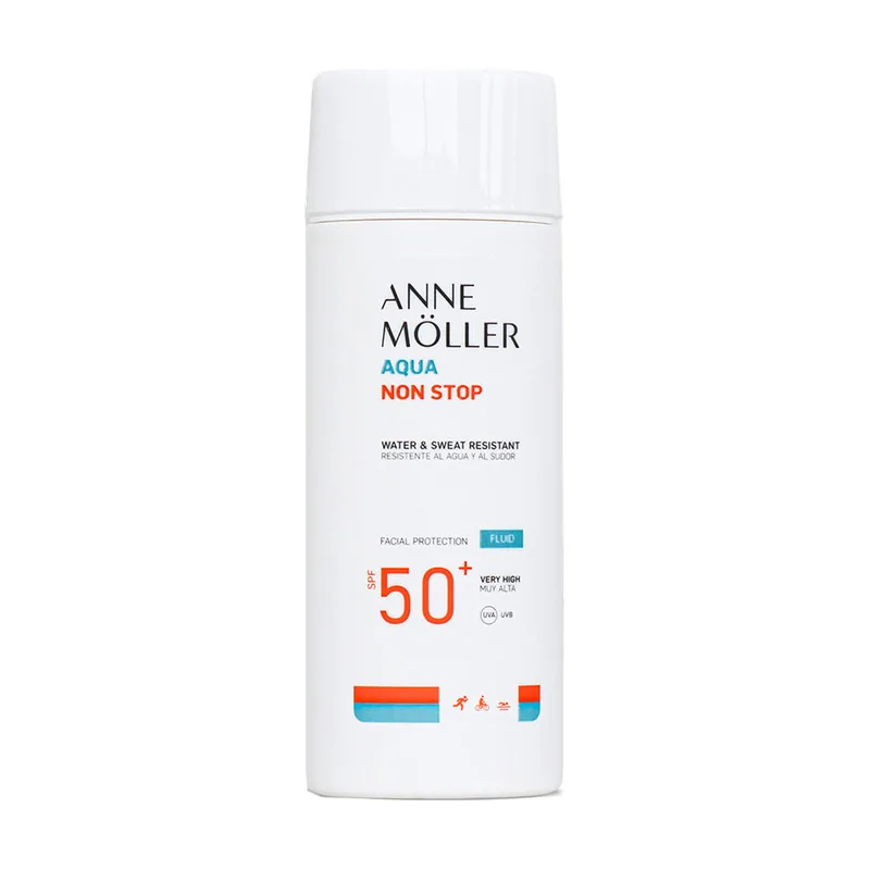 Anne Möller AQUA NON STOP resistente al agua y sudor SPF50+ 75 ml