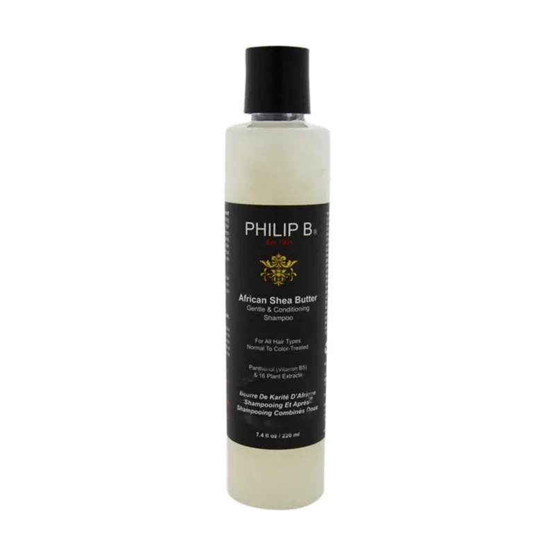 Philip B AFRICAN SHEA BUTTER gentle & conditioning champú 220 ml