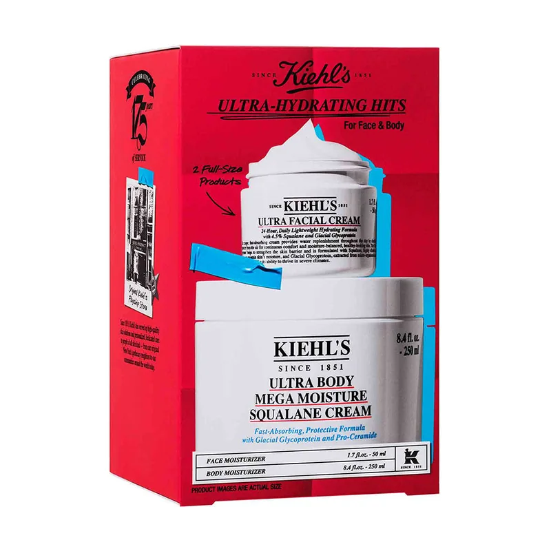 Kiehl's Ultra Body + Face Estuche 2 pz