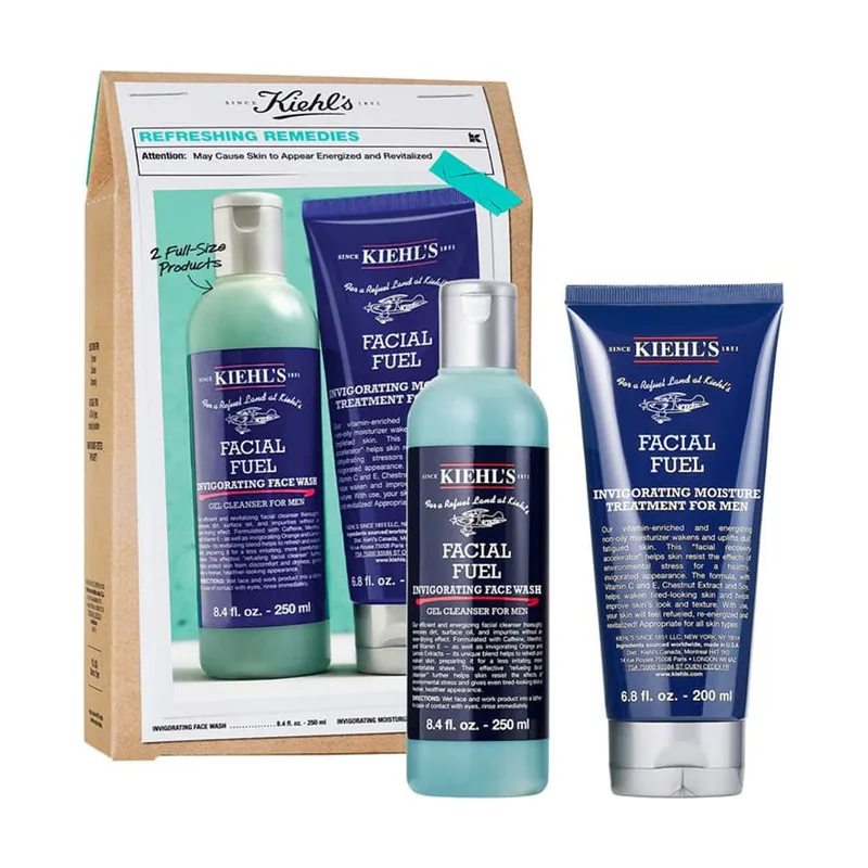 Kiehl's Fuel Estuche 2 pz