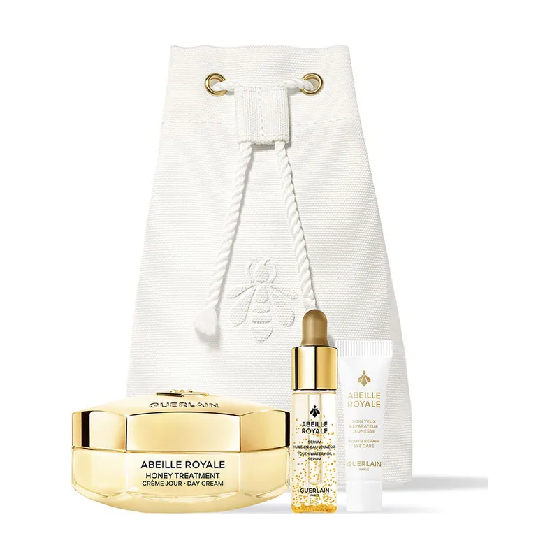 Guerlain Crema DE DÍA Tratamiento Abeille Royale Estuche 4 pz
