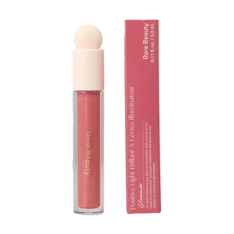 Rare Beauty POSITIVE LIGHT brillo de labios iluminador #Glimmer