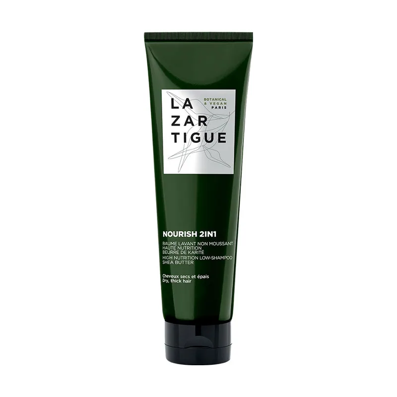 Lazartigue NOURISH 2 EN 1 bálsamo limpiador no espumante altamente nutritivo 150 ml