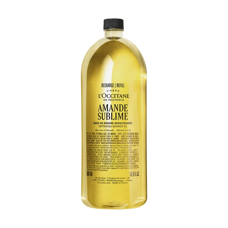 L'Occitane En Provence AMANDE SUBLIME aceite de ducha recarga 500 ml