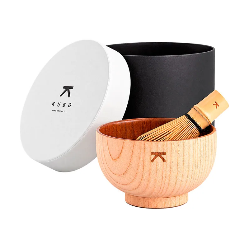 Kubo Therapy THE Essential Complements Chasen + Chawan Estuche 2 pz