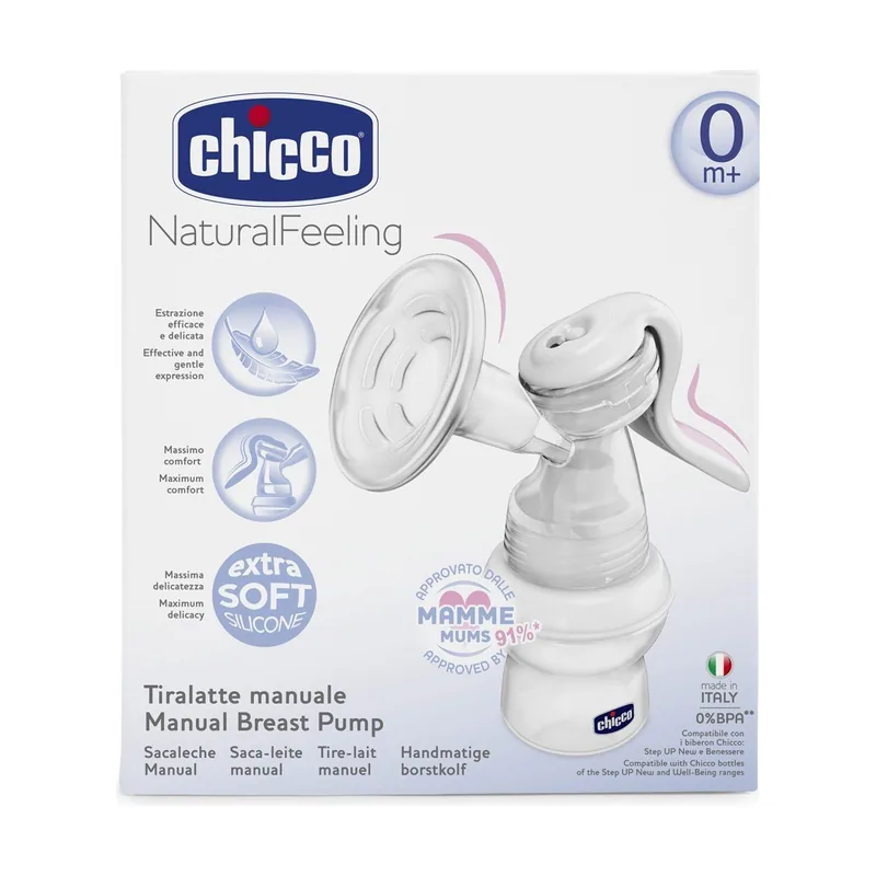 Chicco Sacaleches Manual NaturalFeeling
